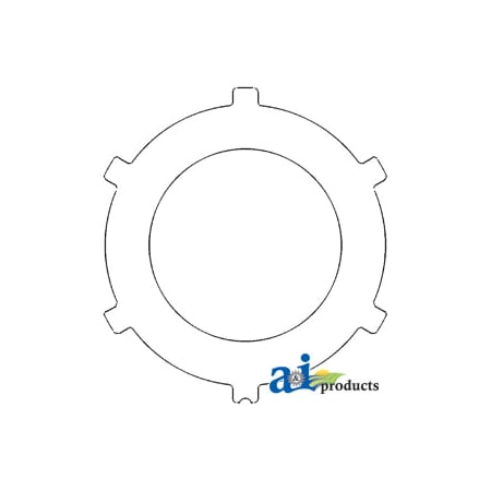 A & I Products Plate, PTO Clutch & Brake 8" x8" x0.2" A-R57345